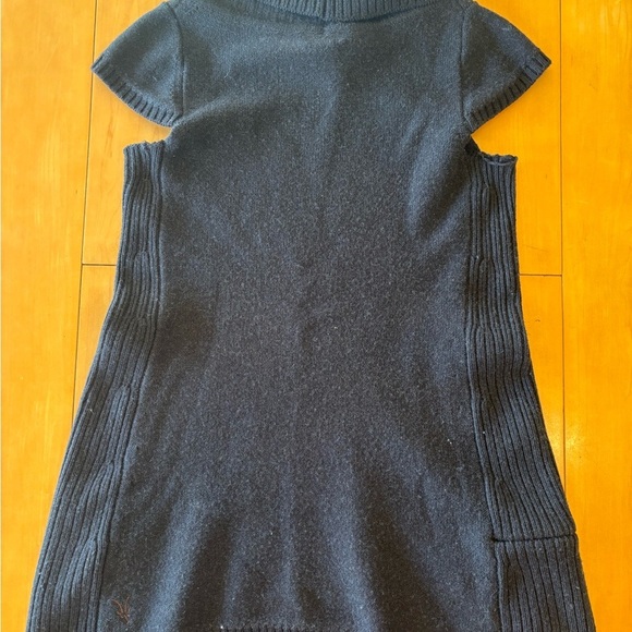 IBEX S Kurta Merino Wool brown cap sleeve cowl neck tunic vest - Picture 10 of 11